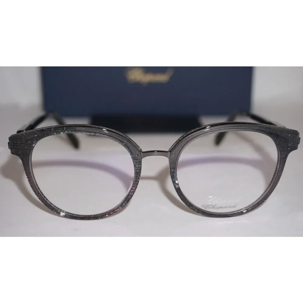 NWT Chopard VCH239-09E5-50 Gray 50mm Eyeglasses